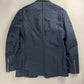 Hermès Sample Puffer Tailored Navy Minimalist Blazer FW 2023 - M
