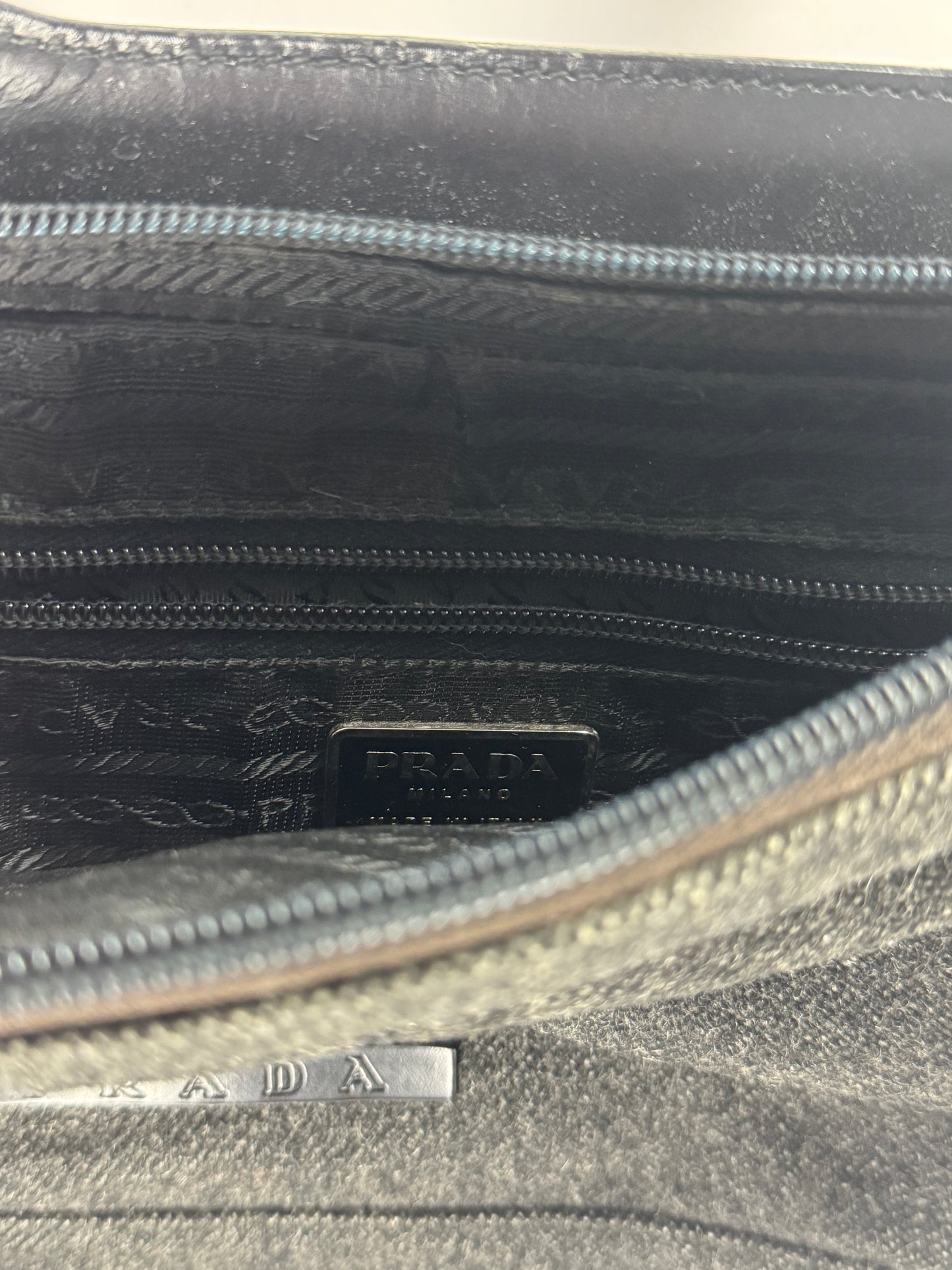 Prada Strapped Leather Shoulder Bag SS 1999 - OS