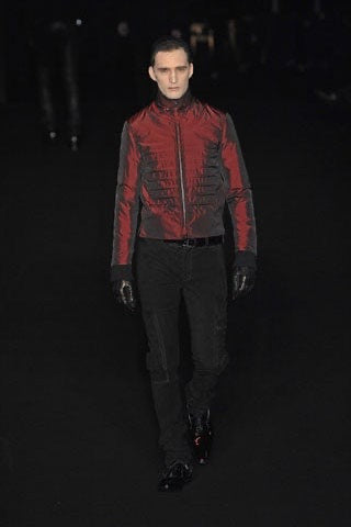 Dior Homme Napoleon Red Military Light Jacket FW 2008 - M