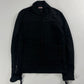 Prada Linea Rossa Black Straight Quilted Nylon Zipper Jacket FW 2001 - M