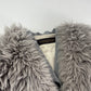 Louis Vuitton Sample Light Grey Fur Crop Jacket FW 2015 - S