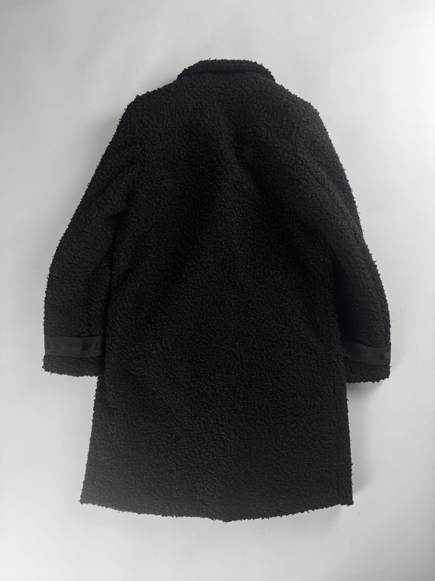 Gucci Shearling Effect Textured Wool Coat FW 2007 - S
