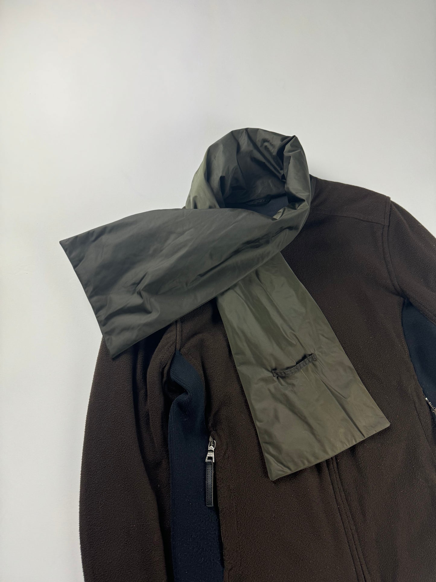 Prada Linea Rossa Riot Scarf Cuffed Jacket FW 1999 - S