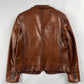 Prada Brown Leather Blazer FW 2013 - M