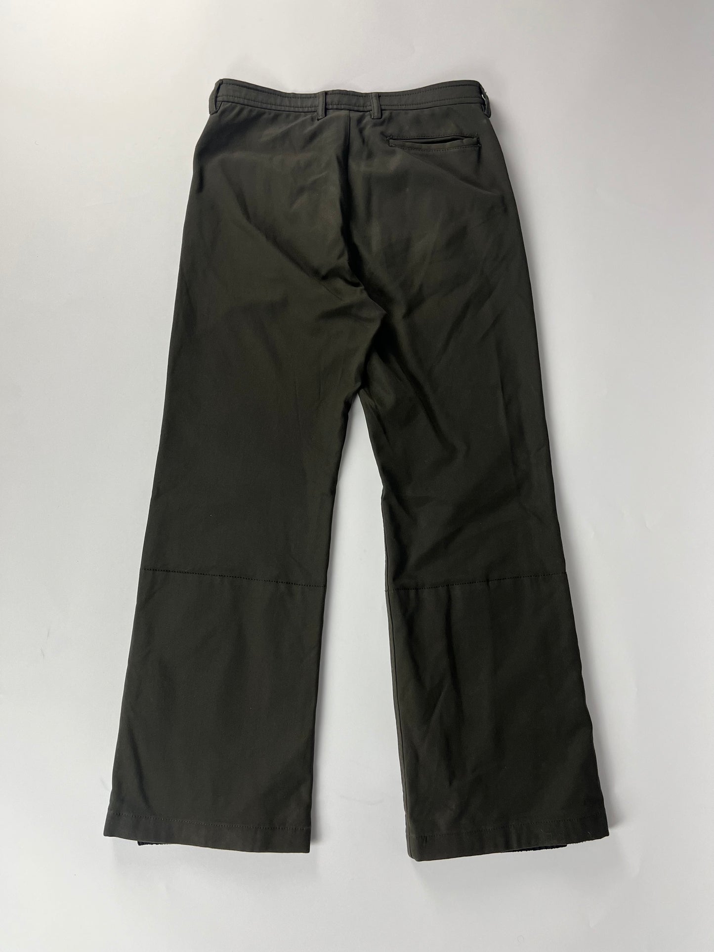 Prada Kaki Nylon Pants FW 1999 -  M