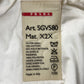 Prada Bright Silver Thermal Shearling Lining Astronaute Parka Jacket 2000s - M