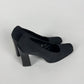 Prada Black Mary Jane Square Toe Pumps FW 1998 - 37,5 IT/38 EU