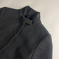 Prada Leather Padded Elbows Wool Long Coat FW 1999 - S