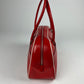 Prada Red Leather Bowling Bag SS 2000 - OS