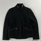 Prada Leather Padded Elbows Wool Jacket FW 1999 - M