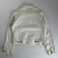 Gucci Washed White Button Up Classic Trucker Jacket FW 2002 - M