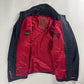 Prada Linea Rossa Navy Nylon Convertible Hoodie Jacket FW 1999 - L