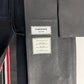 Thom Browne Sample Grigio Deer Leather Overcoat - XS