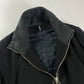 Dior Homme Dark Wool Leather Bomber Jacket FW 2010 - S