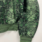 Dior Cactus Jack Sample Greenlight Snakeskin Pattern Bomber Jacket SS 2022 - M