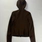 Prada Rich Brown Ninja Balaclava Riot Fit Zipper FW 1999 - M