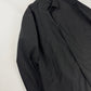 Prada Black Minimalist Strapped Coat FW 1998 - XL