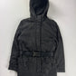 Prada Strapped Belted Nylon Hooded Coat FW 1999 - S