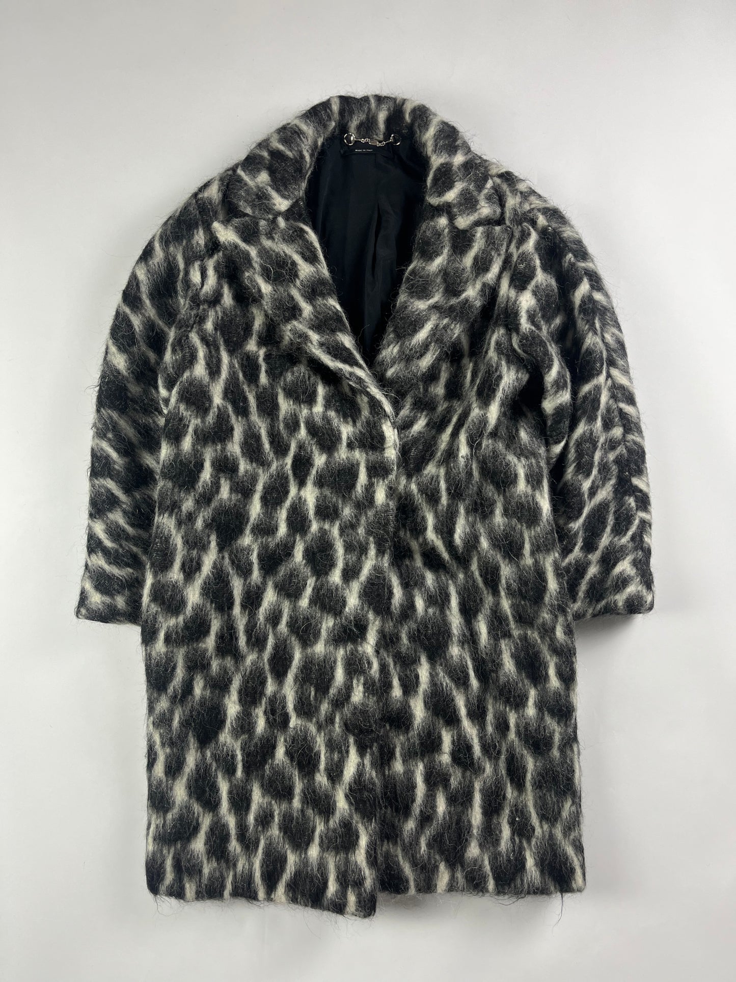 Gucci Leopard Mohair Alpaca Coat Pre-Fall 2014 - XS