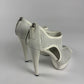 Gucci Open Toed Perforated Leather Caged Heels Pumps SS 2010 - 38 IT/38,5 EU