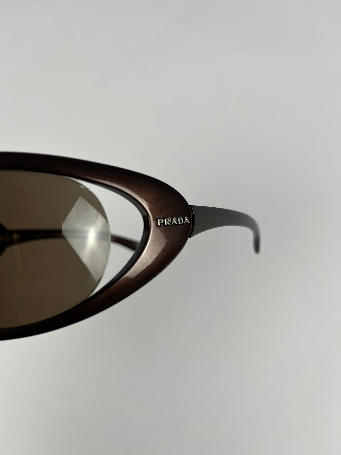 Prada Brown Gap Vision Sunglasses - OS