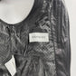 Yves Saint Laurent Double Side Zipper Dark Leather Vest 2010s - XS
