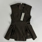 Rick Owens Sample DRKSHDW Zipper Mini Tunic Dress FW 2015 - XS