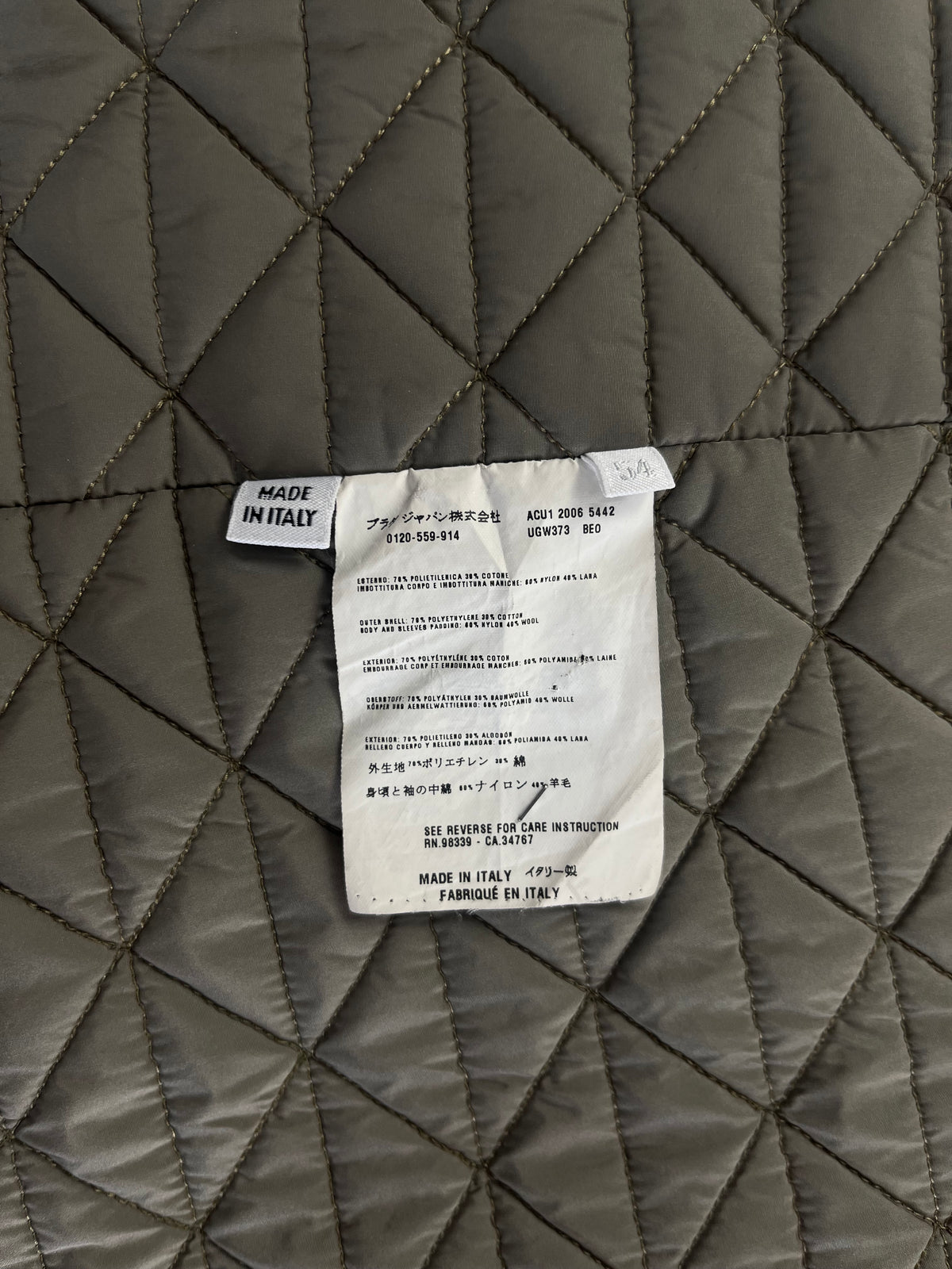 Prada Safari Multi Pocket Utility FW 2006 - XL
