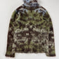 Louis Vuitton Camouflage Mohair Turtleneck Sweater Green Brown Blue Fuzzy FW 2019 - XS