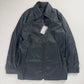 Prada Navy Double Zip Officer Minimalist Trucker Jacket SS 2008 - XS