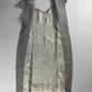 Lanvin Elegant Short Sleeve Stripe Dress 1970s - M