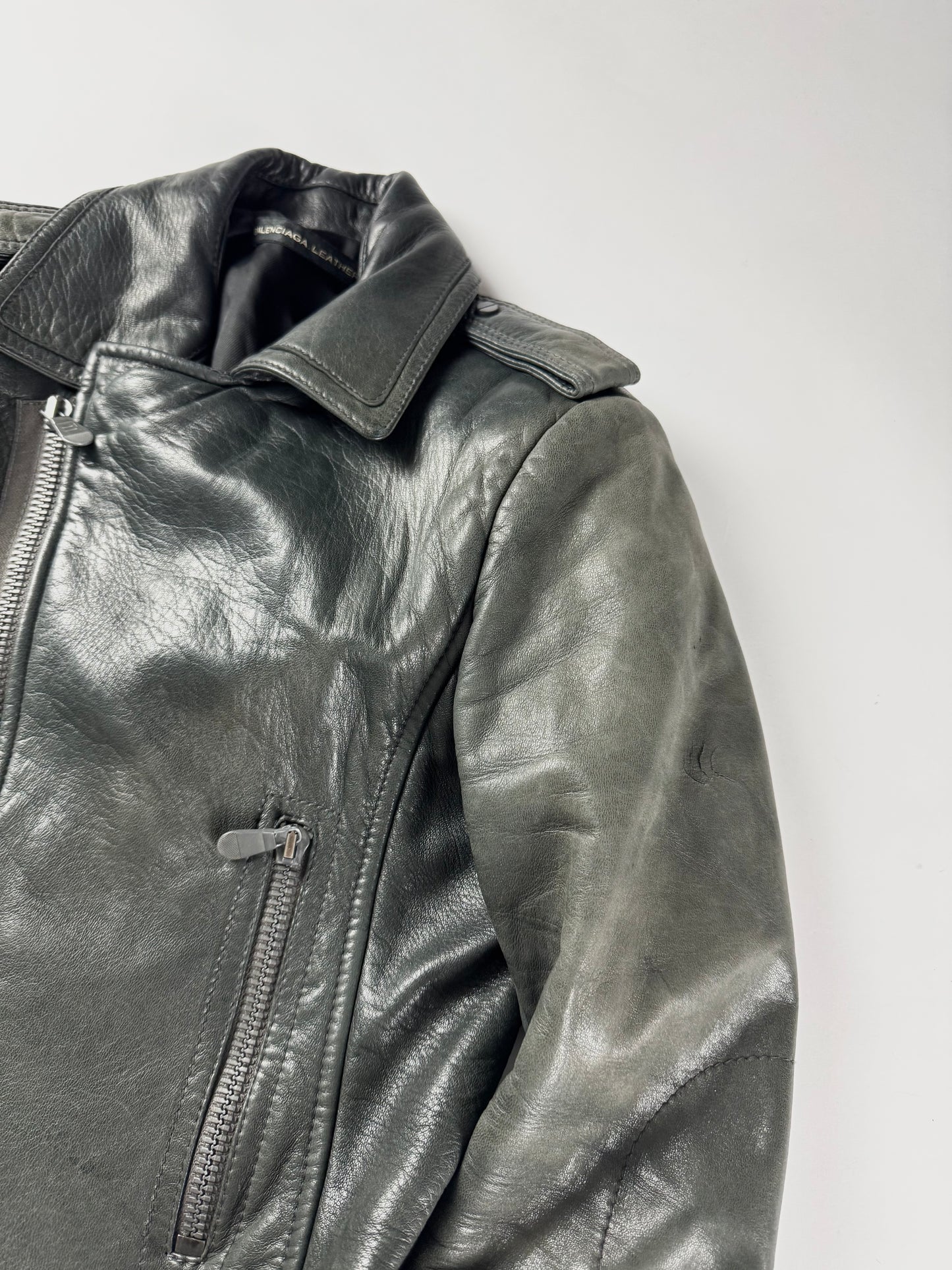 Balenciaga Nicolas Ghesquière Perfecto Leather Jacket FW 2010 - XS