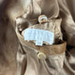 Prada Camel Tawny Double Breasted Pony Hair Leather Coat FW 1996 - M