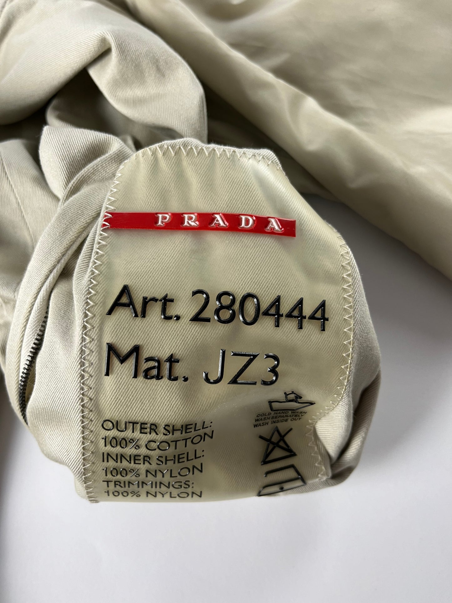 Prada Linea Rossa Reversible Bomber Jacket Challenge 2003 - S