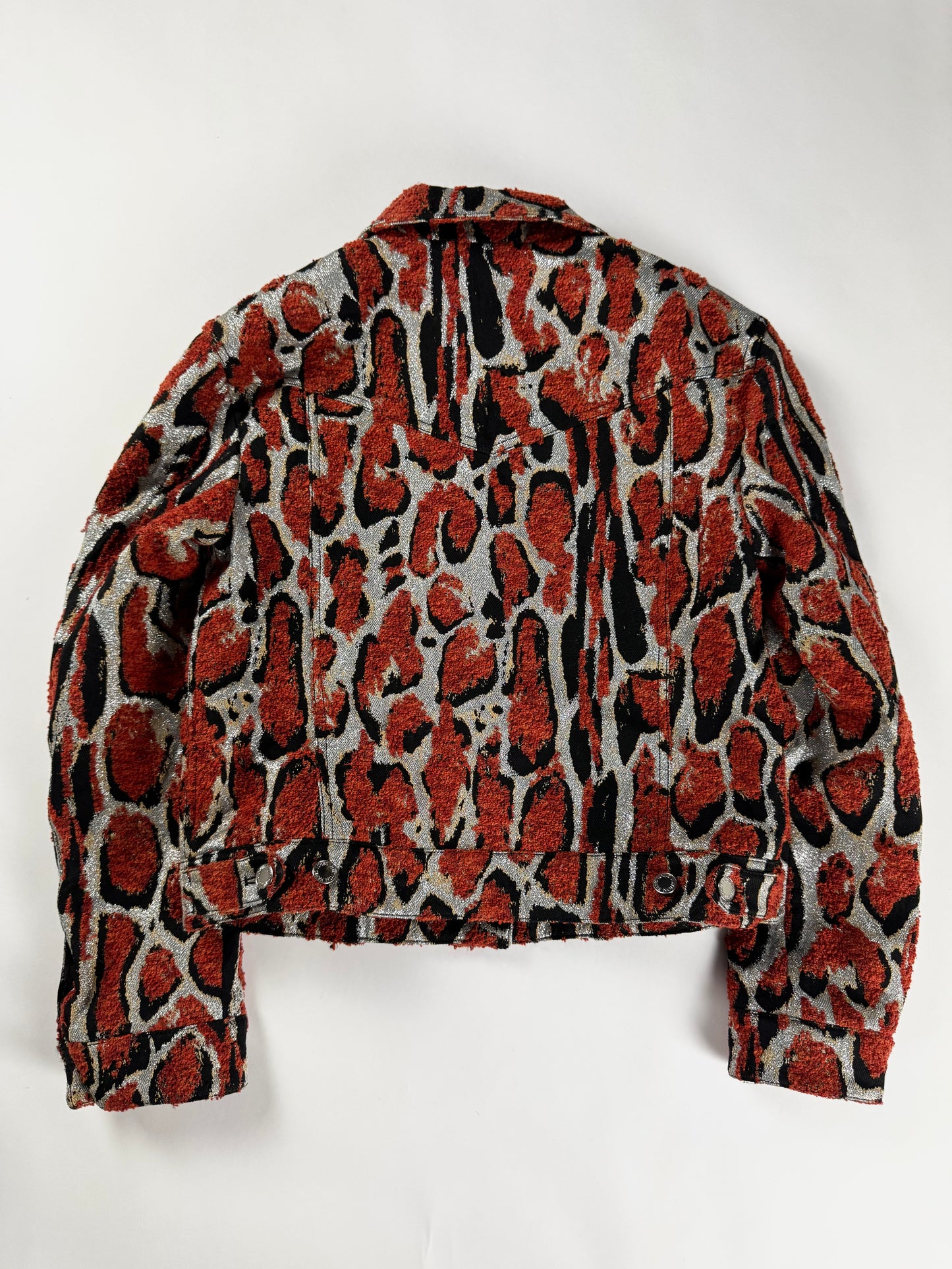 Louis Vuitton Sample Tribal Leopard Textured Print Jacket Resort 2018 - S