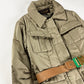Louis Vuitton Leather Belted Saharienne Puffer Jacket FW 2008 - S