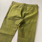 Y/Project Sample Washed Green Straight Pants SS 2015 - S