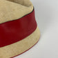 Prada Red Tap Lined Bucket Hat SS 1999 - OS
