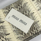 Miu Miu Grey Snakeskin Python Shoulder Bag SS 2000 - OS
