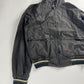 Prada Dark Grey Double Buttons High Collar Bomber Jacket SS 2007 - S