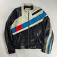 Dolce & Gabbana Leather Blue Motorcycle Biker Jacket SS 2001 - M