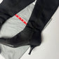 Prada Black Zipped Motor Boots FW 1999 - 38 IT/39 EU