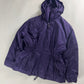 Prada Purple Drawstring Waist Puffer Jacket 1990s - S