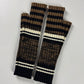 Dior Homme Sample Premium Virgin Wool Red & Brown Hand Warmer Glove Set 2020s - OS