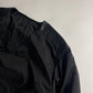Prada Leather Shoulder Panels Deep V Neck Nylon Sweater FW 2009 - S