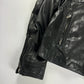 John Galiano Dark Shadow Leather Jacket 2010s - M