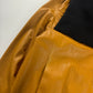 Maison Martin Margiela Unfinished Sample Removable Scarf Leather Jacket 2010s - S