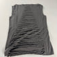 Rick Owens Dust Grey Short Fringes Vest Top 2000s - S