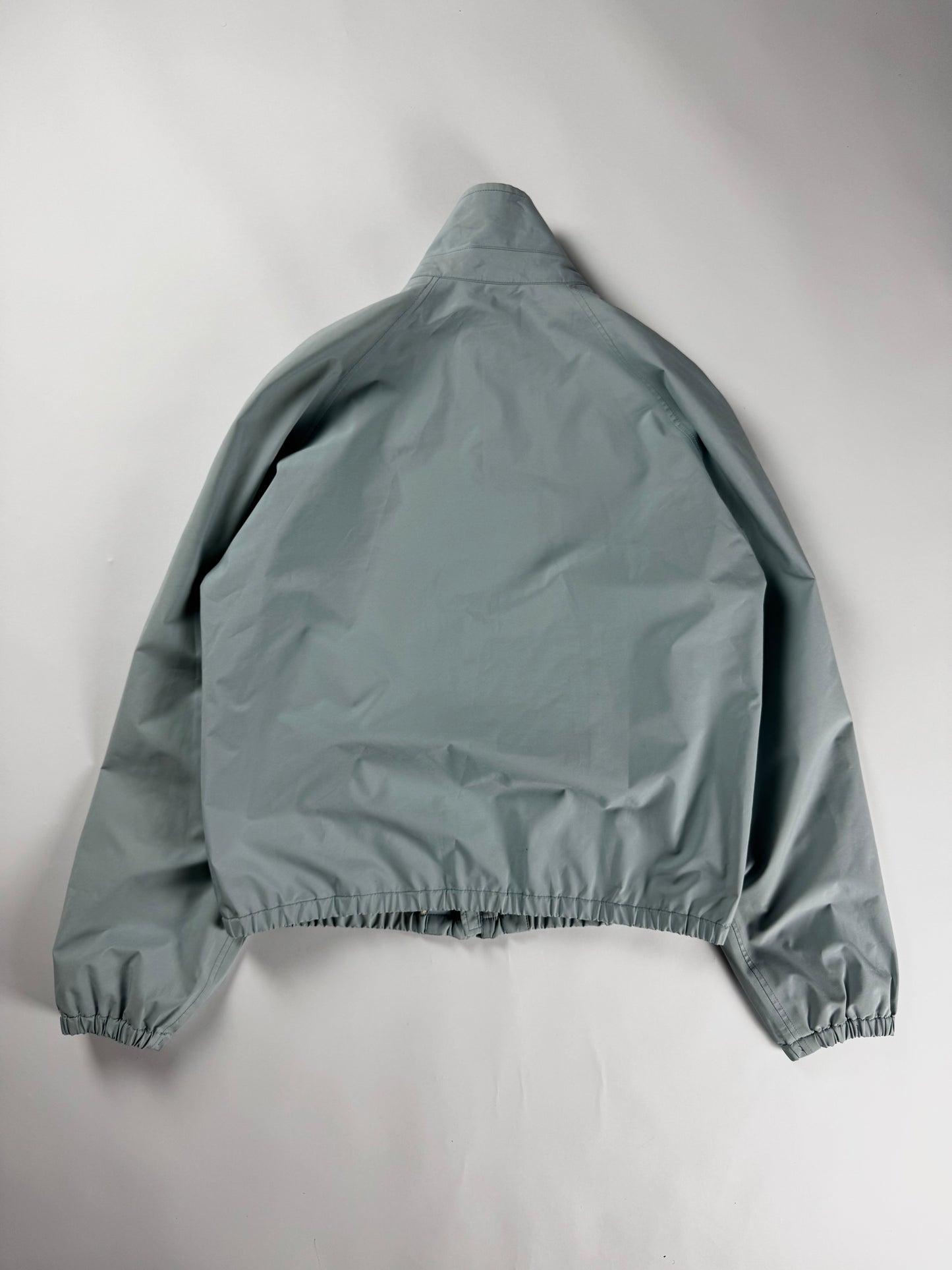 Prada Linea Rossa Baby Blue Nylon Bomber Jacket FW 1999 - L