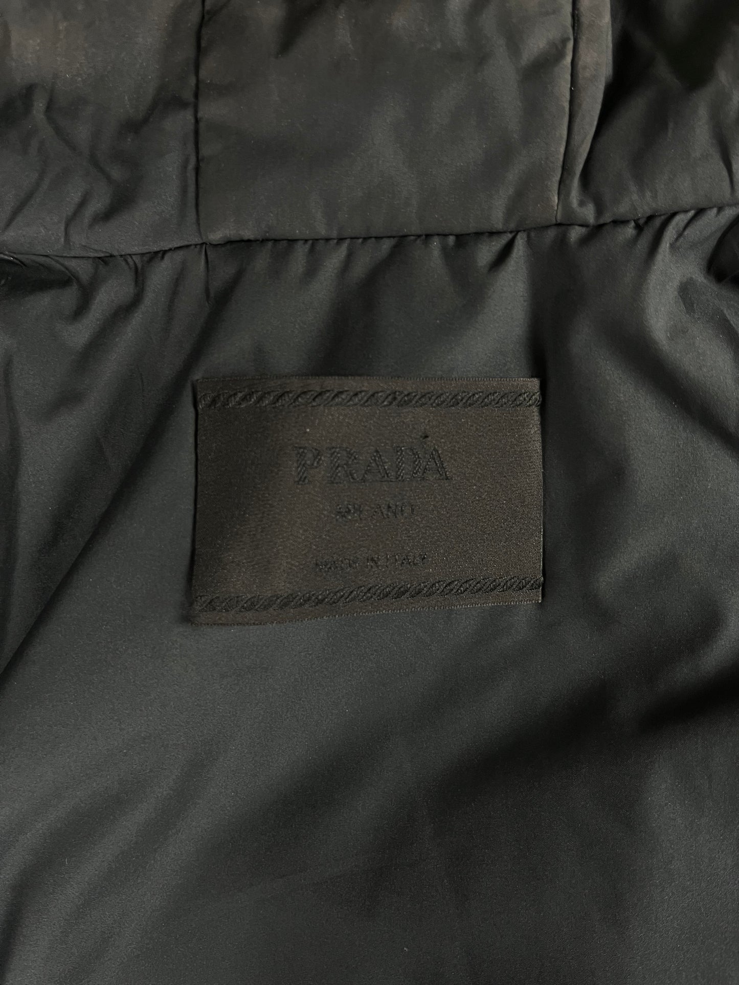 Prada Belt Double Layered Long Coat FW 1999 - L